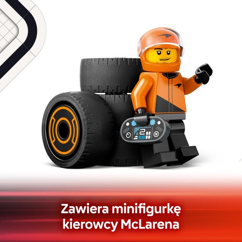 City F1® Kierowca i bolid McLaren 60442 LEGO 1 sztuka