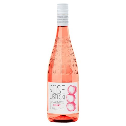 Cydr jabłkowy niefiltrowany Rose alk. 4,5% obj. Cydr Lubelski 750 ml