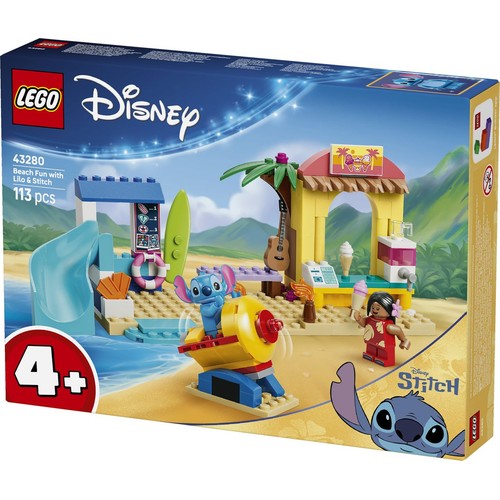 Disney Zabawa na plaży z Lilo i Stitchem 43280 LEGO 1 sztuka