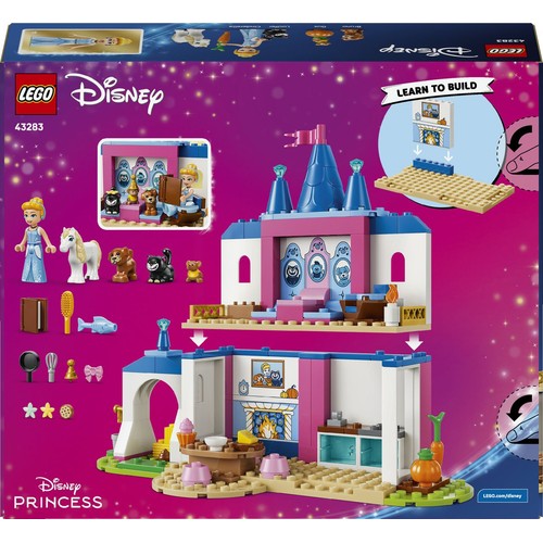 Disney Princess Zamek Kopciuszka i jej zwierzęcych przyjaciół 43283 LEGO 1 sztuka
