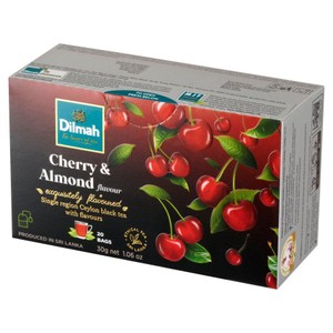 Herbata czarna z aromatem wiśni i migdałów Dilmah 30 g