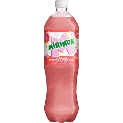 Napój gazowany o smaku grejpfruta Mirinda 1,5 l