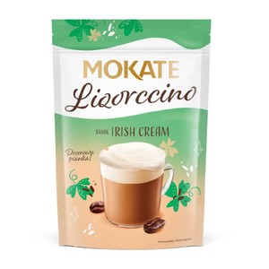 Liqorccino o smaku Irish Cream   Mokate 140 g