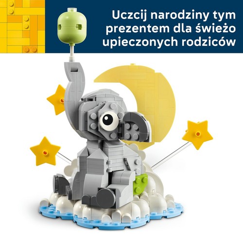 Słoniątko na niebie 40814 LEGO 1 sztuka