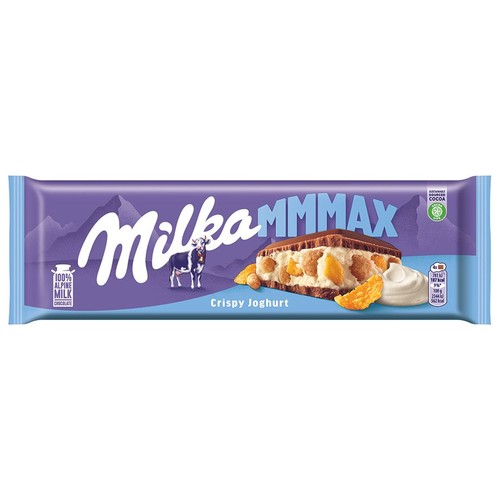 Czekolada mleczna MMMax Crispy Yoghurt    Milka 300 g