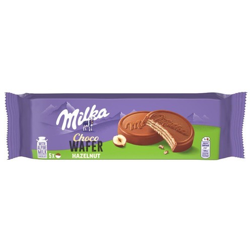 Wafle Choco Hazelnut   Milka 150 g