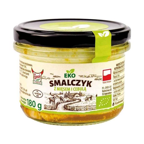 BIO Smalczyk z mięsem i cebulką Smak Eko 180 g
