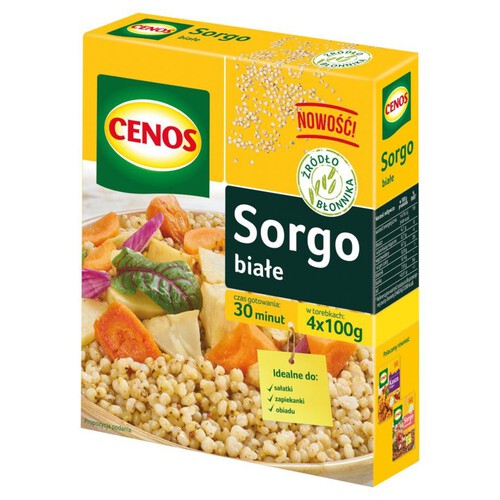 Sorgo białe Cenos 4 x 100 g