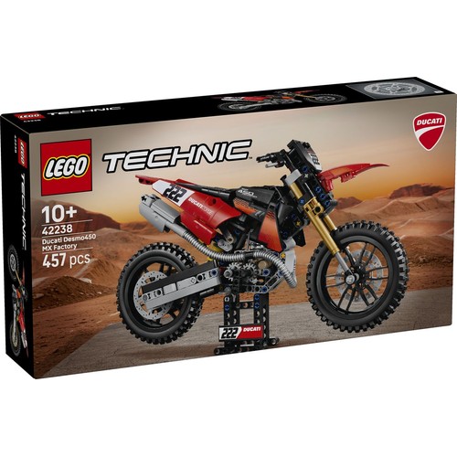 Technic Motocykl Ducati Desmo450 MX Factory 42238 LEGO 1 sztuka