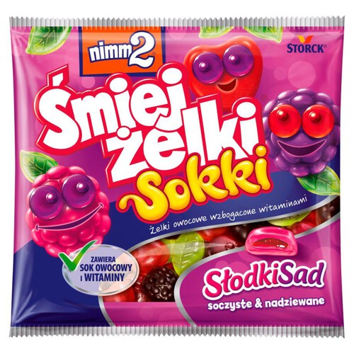 Śmiejżelki Sokki z witaminami nimm2 90 g