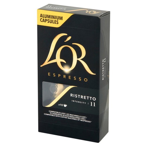 Espresso Ristretto kawa mielona w kapsułkach LOR 10 kapsułek