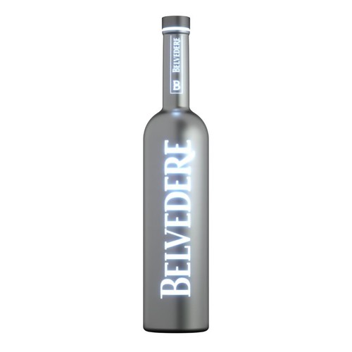 Wódka czysta premium Chrome Edition Luminous alk. 40,0% obj. Belvedere 700 ml