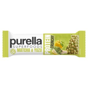 Baton białkowy o smaku matcha&yuzu  Purella Superfoods 45 g