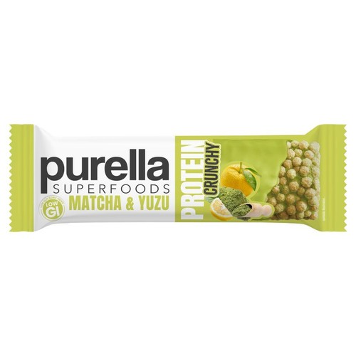 Baton białkowy o smaku matcha&yuzu  Purella Superfoods 45 g