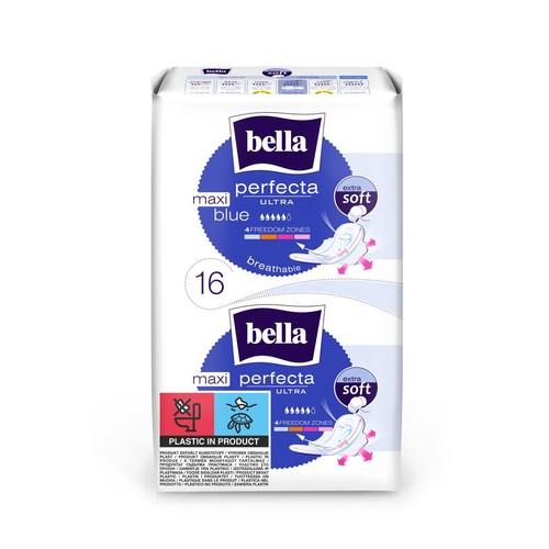 Podpaski Perfecta Ultra Maxi Blue Extra Soft  Bella 16 sztuk