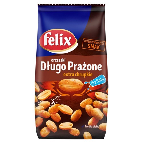 Orzeszki długo prażone extra chrupkie z solą Felix 220 g