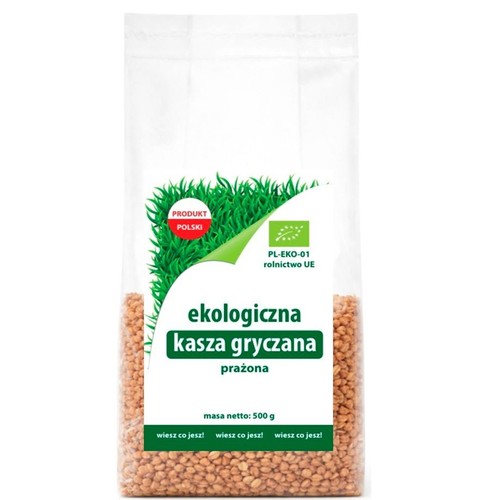 BIO Ekologiczna Kasza gryczana prażona   Ekologiko 500 g