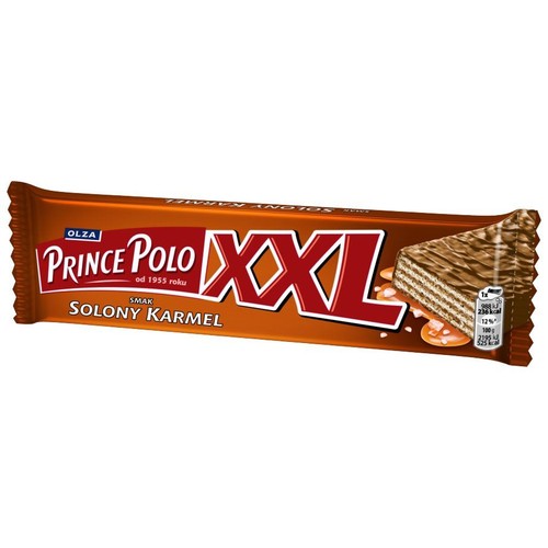 Wafelek o smaku słony karmel XXL Prince Polo 45 g