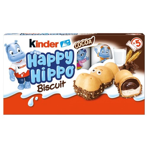 Happy Hippo Biscuit Cocoa Kinder 103,5 g