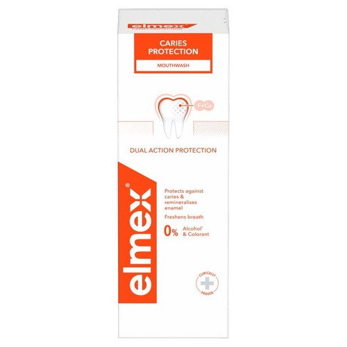 Płyn do płukania jamy ustnej przeciw próchnicy Elmex 400 ml