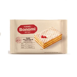 Gotowe warstwy z ciasta francuskiego  Bonomi  300 g