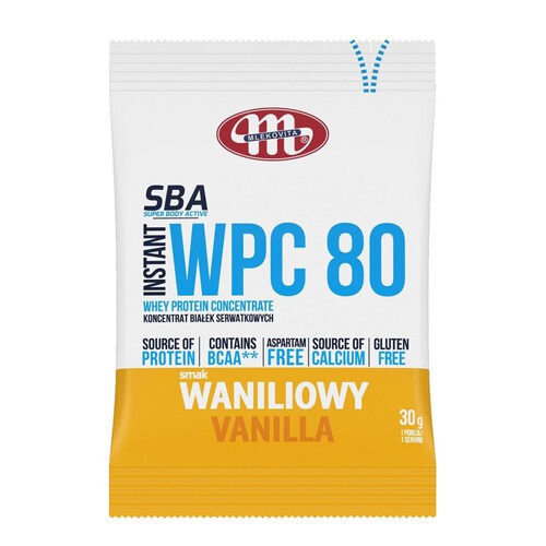 Super body active wpc80 wanilia Mlekovita 30 g