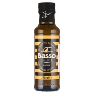 Oliwa z oliwek z pierwszego tłoczenia o smaku cytrynowym Basso 250 ml