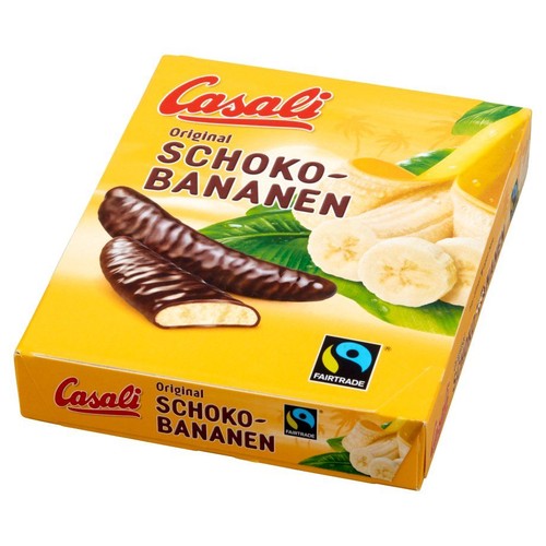Pianka bananowa w czekoladzie  Casali 150 g