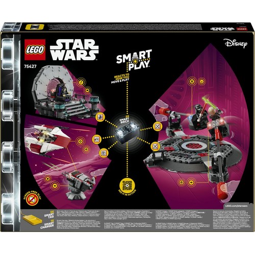 Star Wars™ SMART Play™: Pojedynek w sali tronowej i A-Wing™ 75427 LEGO 1 sztuka