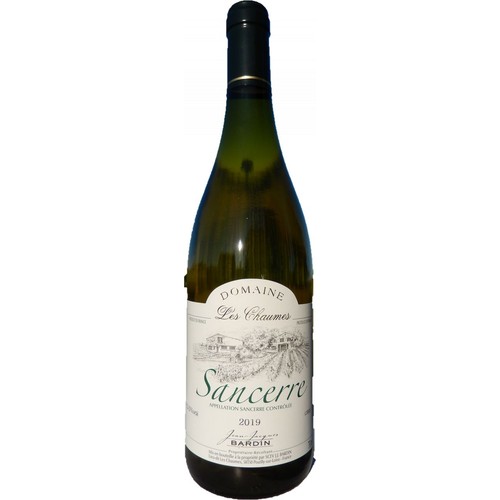 Wino białe wytrawne Domaine Les Chaumes – Sancerre alk. 12,5% obj. Jean-Jacques Bardin 750 ml