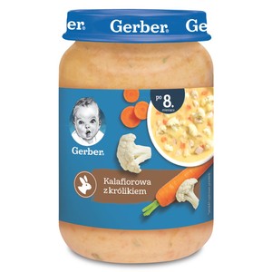 Kalafiorowa z królikiem po 8. miesiącu Gerber 190 g