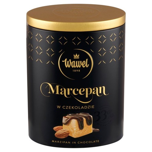 Marcepan w czekoladzie puszka Wawel 200 g