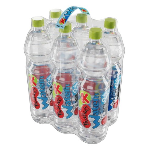 Napój owocowy Water o smaku truskawki  Kubuś Water 6 x 1,5 l