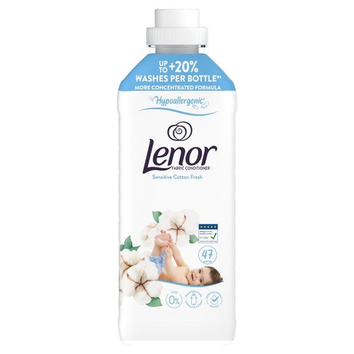 Płyn do płukania Sensitive Cotton Fresh Lenor 987 ml
