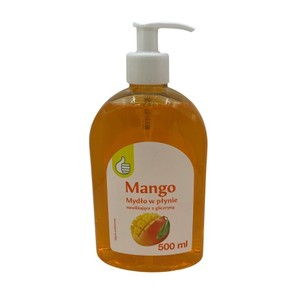 Mydło w płynie nawilżające z gliceryną Mango Auchan 500 ml