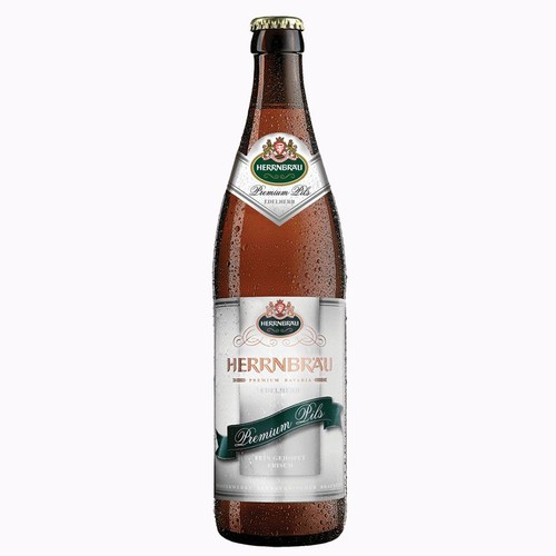 Piwo niemieckie jasne Premium Pils alk. 5,0% obj. Herrnbräu  500 ml