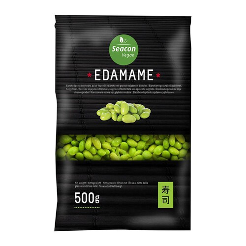 Soja blanszowana Edamame Seacon 500 g