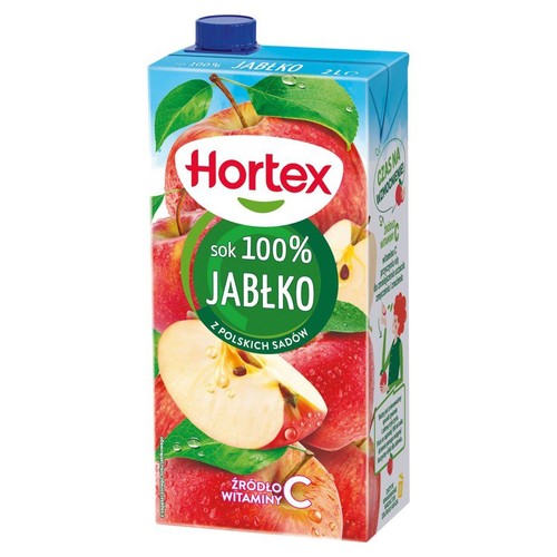 Sok jabłkowy 100% Hortex 2 l