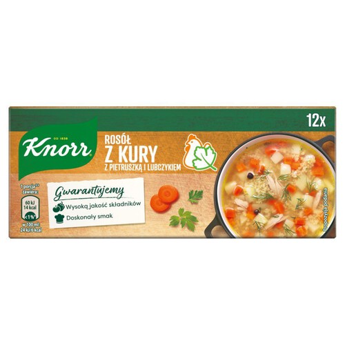 Rosół z kury z pietruszką i lubczykiem Knorr 120 g