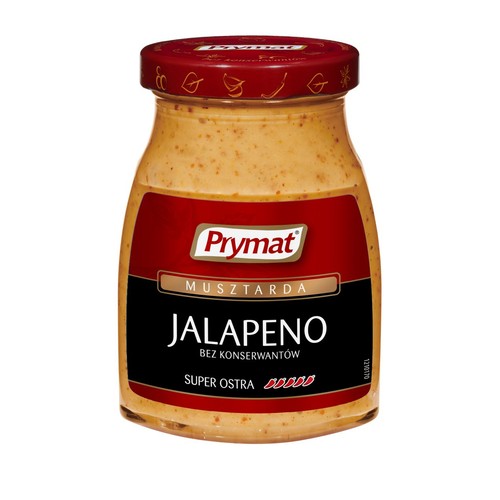 Musztarda Jalapeno super ostra    Prymat 180 g