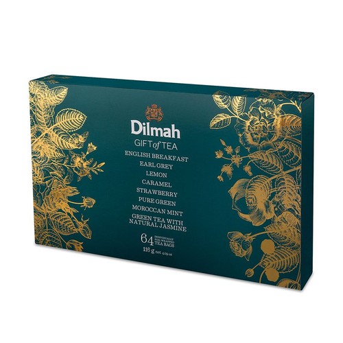 Zestaw herbat Gift of Tea Dilmah 64 torebki