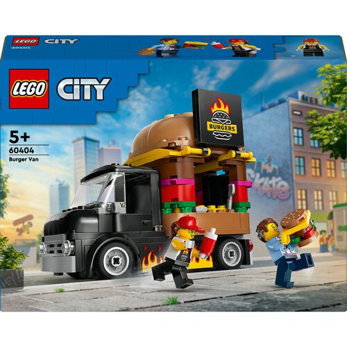 City Ciężarówka z burgerami 60404 LEGO zestaw