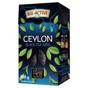 Herbata liściasta czarna Ceylon Big Active 100 g