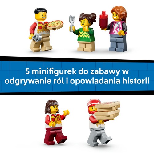 City Dostawa pizzy z pojazdami 60496 LEGO 1 sztuka