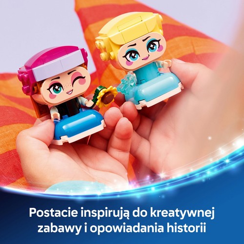 Disney Kraina lodu Mała Anna i Elza 43284, zabawka konstrukcyjna LEGO 1 sztuka