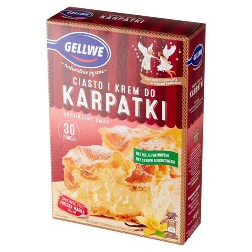 Ciasto i krem do karpatki Gellwe 340 g