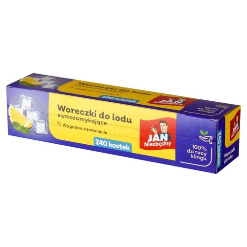 Woreczki do lodu Jan Niezbędny 240 sztuk