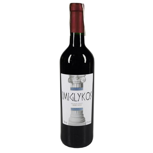 Wino czerwone półsłodkie Imiglykos 750 ml