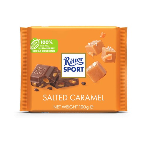 Czekolada ze słonym karmelem Ritter Sport 100 g