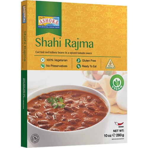 Danie shahi rajma fasola kidney w pomidorowym sosie Ashoka 280 g